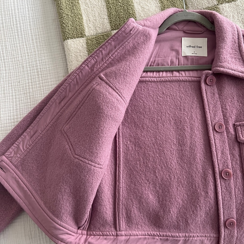 Aritzia Wilfred Free Autumn Shirt Jacket